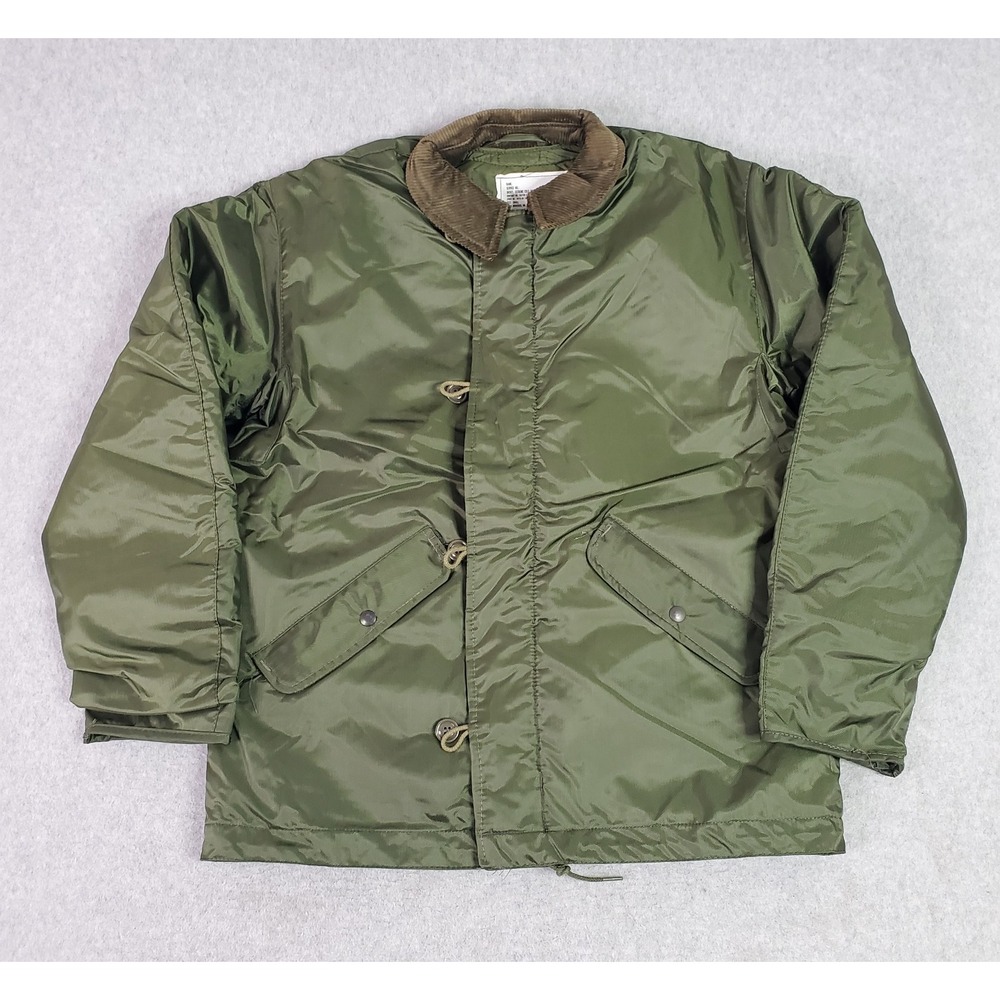 Vintage Alpha Industries Jacket Mens Small Extreme Cold Weather Impermeable 80s